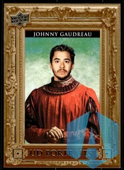 2023-24 Upper Deck Series 1 UD Portraits Johnny Gaudreau #P-3